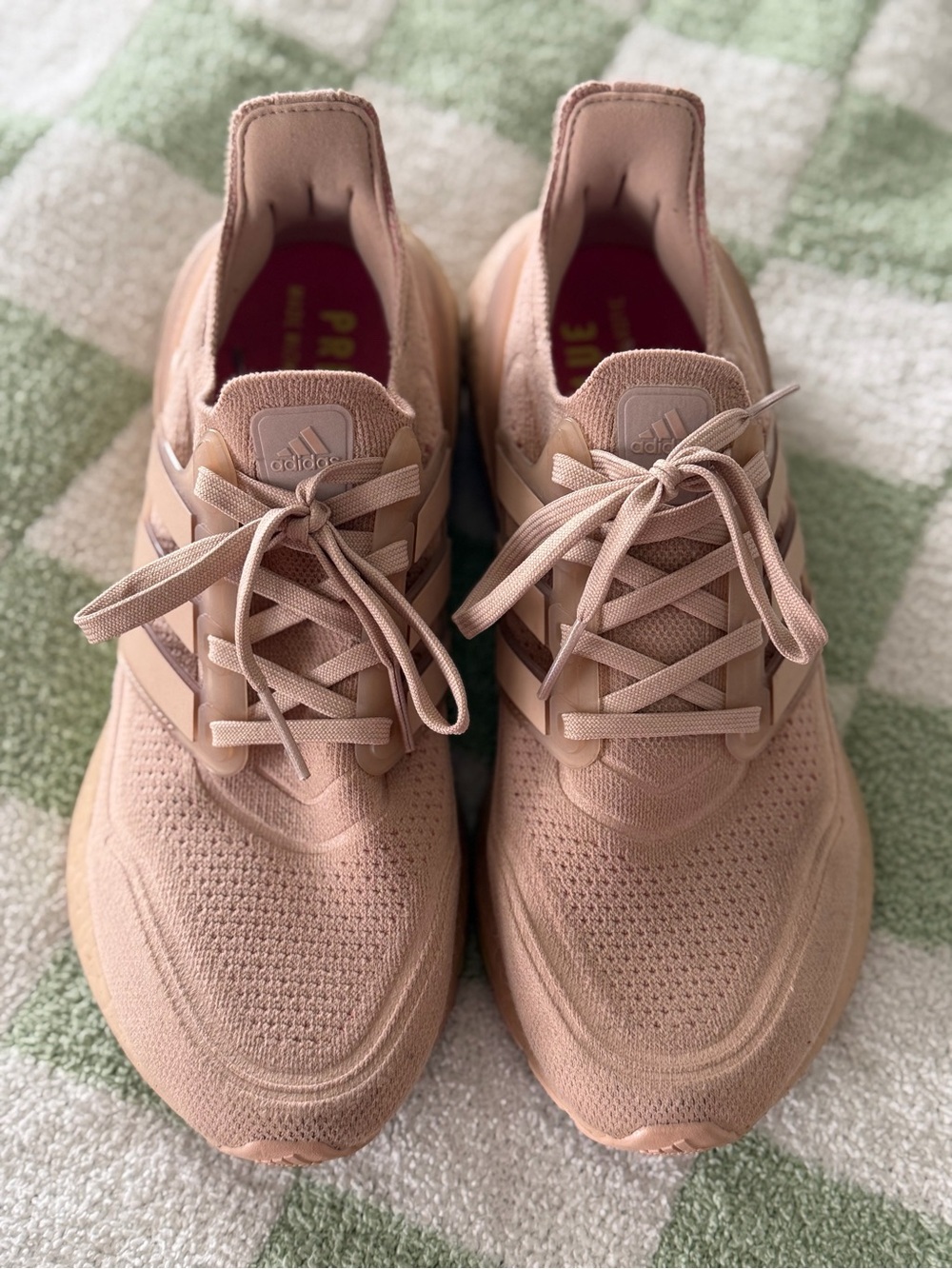 Adidas Ultraboost 21 Primeblue Blush Pink Running Shoes 9.5